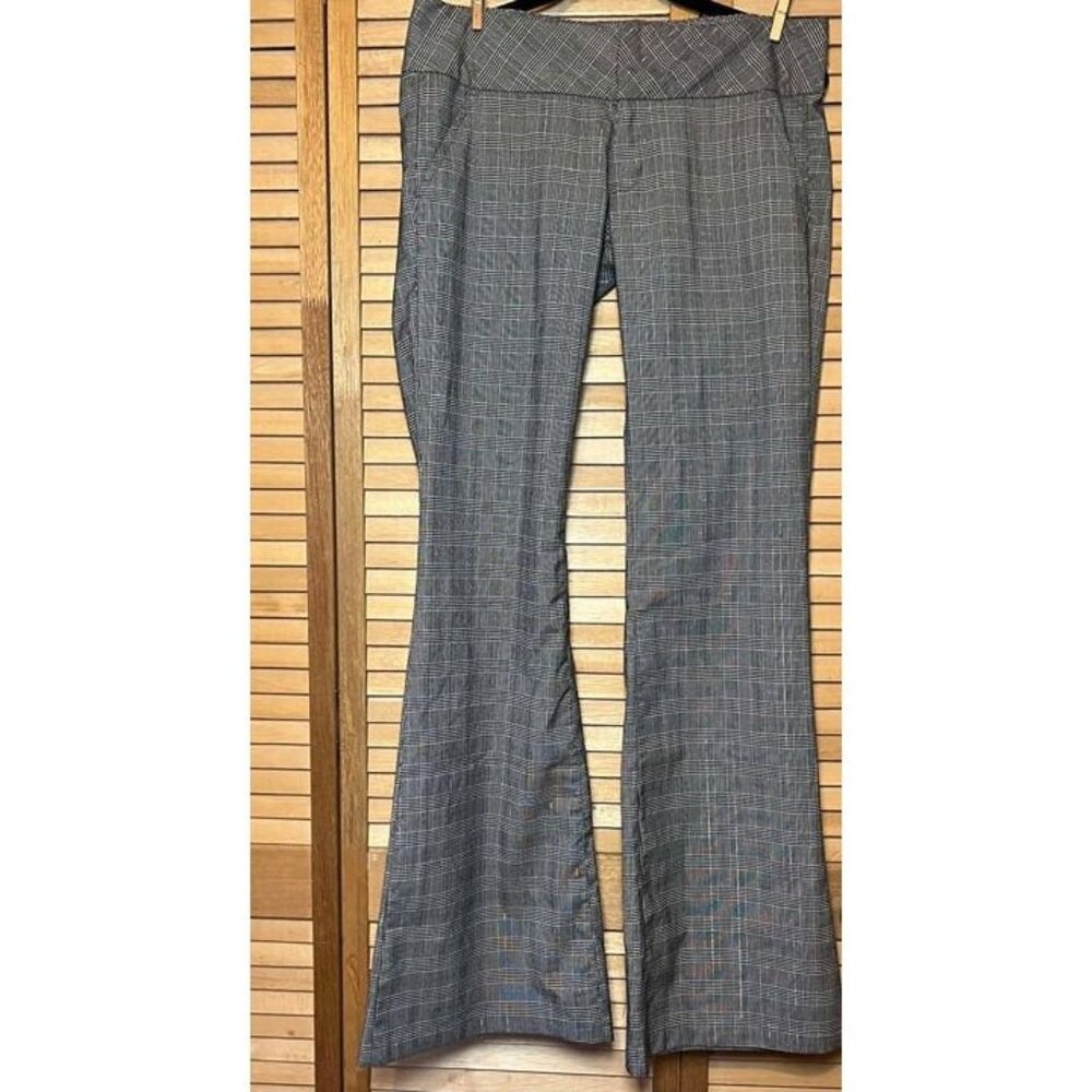 Celebrity Pink Plaid Slacks (with glimmering thread in material) Sz9/Charity Sal